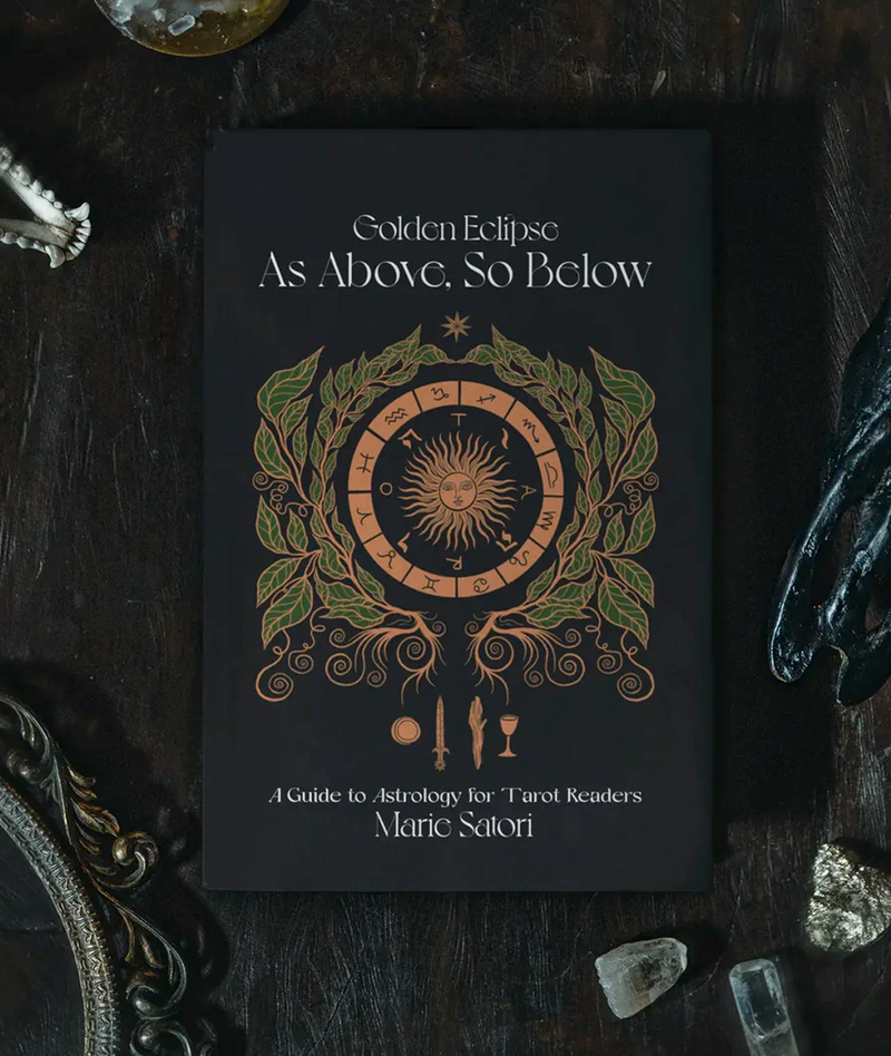 [Linen Wrap Hardcover] As Above, So Below: A Guide to Astrology for Tarot Readers
