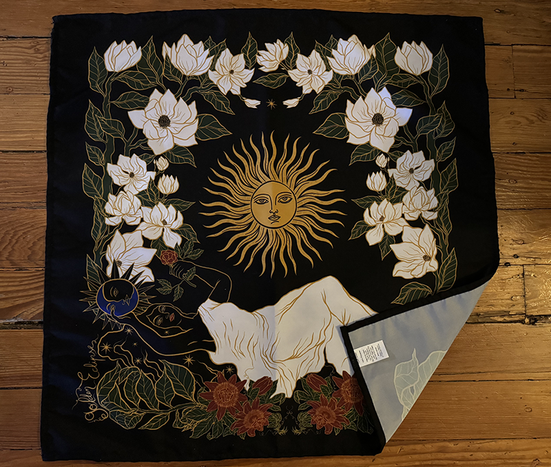 Golden Eclipse altar cloth