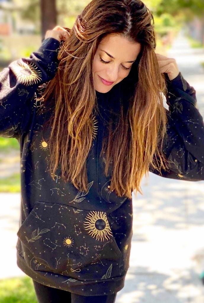 Golden Eclipse unisex hoodie