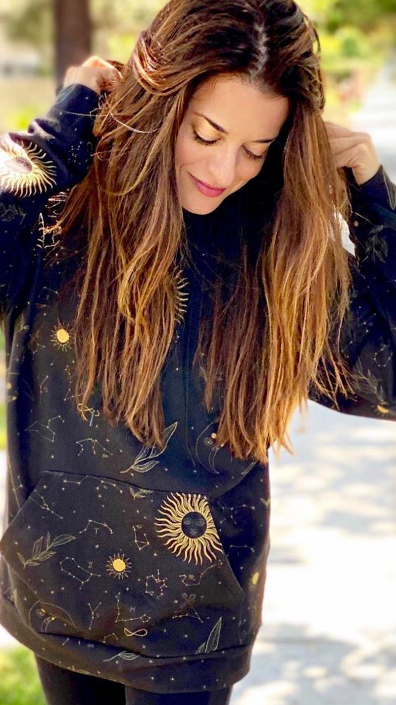 Golden Eclipse unisex hoodie