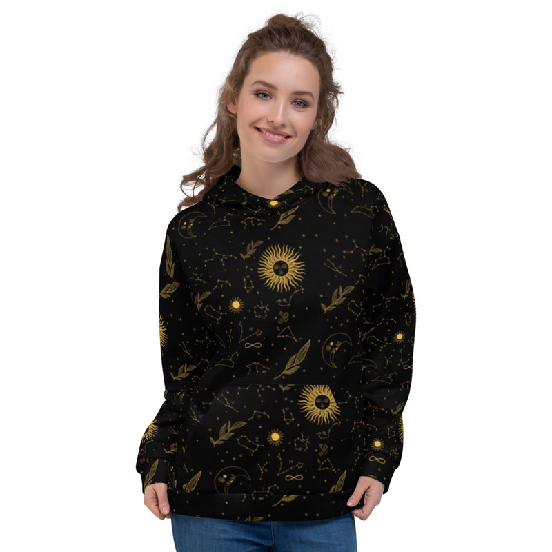Golden Eclipse unisex hoodie